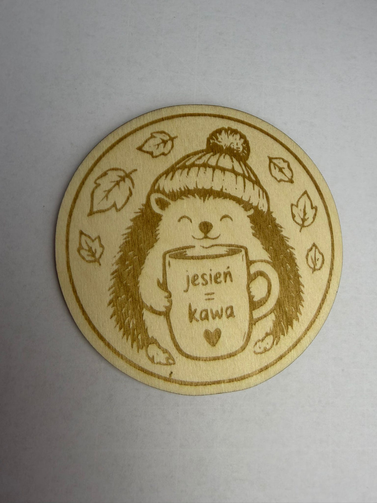 Jesienne podkładki pod kubek